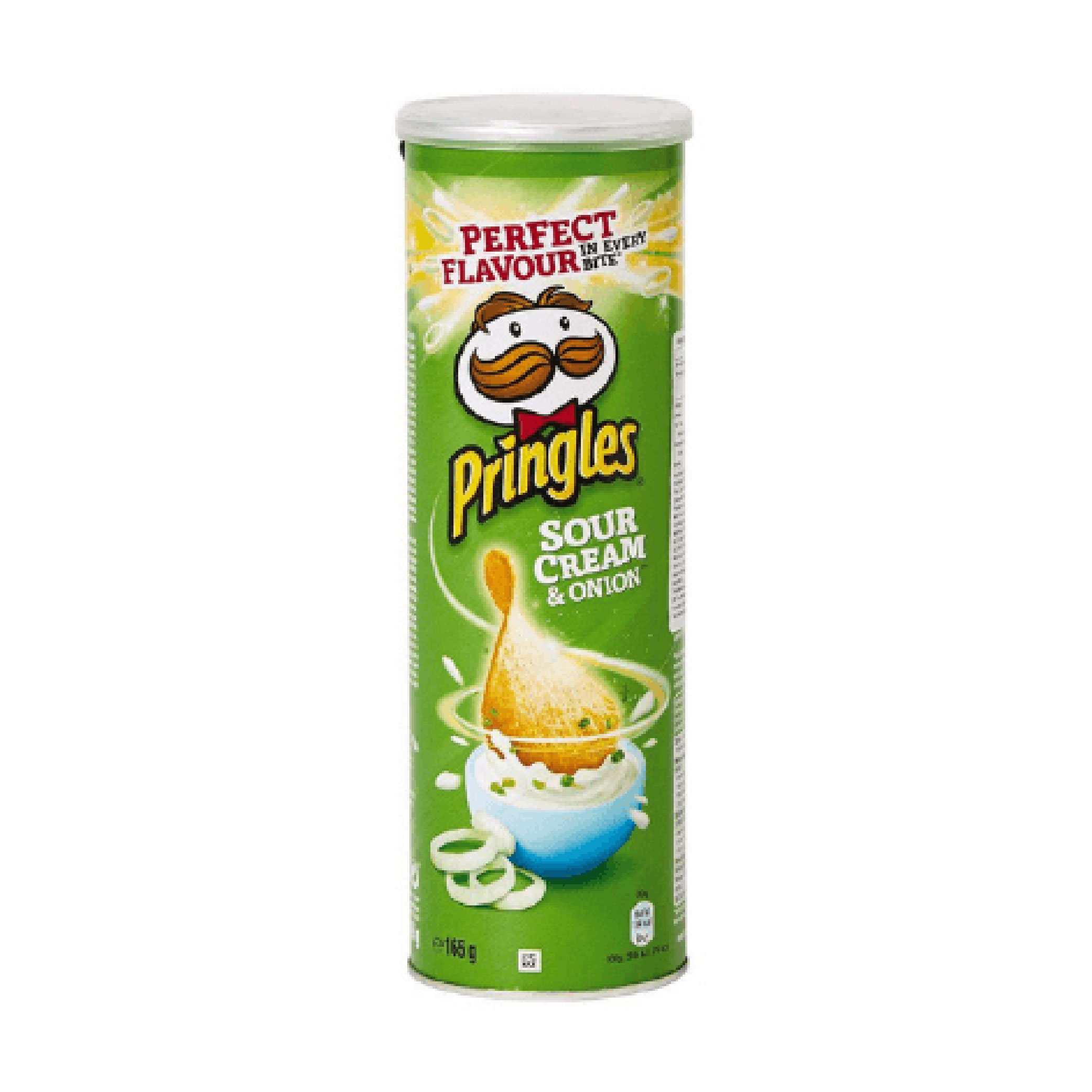 Pringles Sour Cream & Onion 165g ShopHere